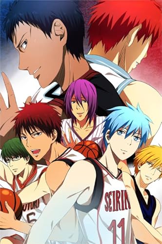 CYQFEZ Puzzles 1000 Teile,Japanese Animes Kuroko's Basketball Poster,Memory Cognition Games,Buntes Puzzle,Pädagogisches Spielzeug Für Kinder Wz398Wk von CYQFEZ