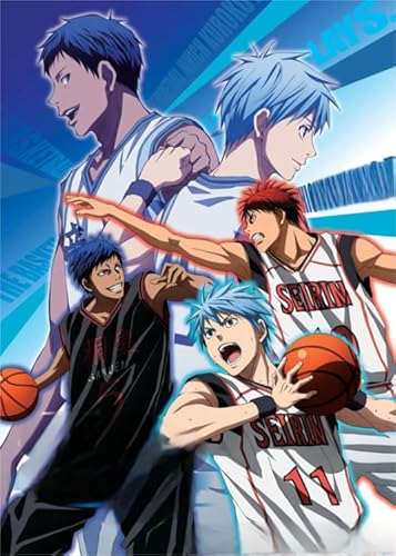 CYQFEZ Puzzles 1000 Teile,Japanese Animes Kuroko's Basketball Poster,Memory Cognition Games,Buntes Puzzle,Pädagogisches Spielzeug Für Kinder Wz401Wk von CYQFEZ