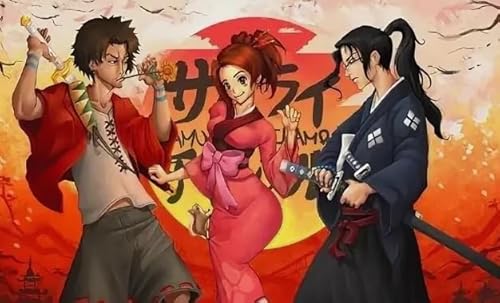 CYQFEZ Puzzles 1000 Teile Champloo Jigsaw Posters Spiele Für Erwachsene Und Kinder Lernspielzeug Wz268Yk von CYQFEZ