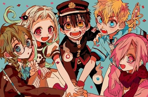 CYQFEZ Puzzles 1000 Teile - Japanese Animes Hanakos.Kun Buntes Poster - Memory Cognition Games - Pädagogisches Spielzeug Für Kinder Wz464Wk von CYQFEZ