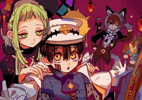 CYQFEZ Puzzles 1000 Teile - Japanese Animes Hanakos.Kun Buntes Poster - Memory Cognition Games - Pädagogisches Spielzeug Für Kinder Wz465Wk von CYQFEZ