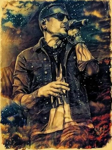 CYQFEZ Singers Linkins Benningtons Poster Art ，Puzzle 1000 Stück - Für Personalisiertes Spielzeug Für Erwachsene - Raum Dekoration Ky270Zp von CYQFEZ