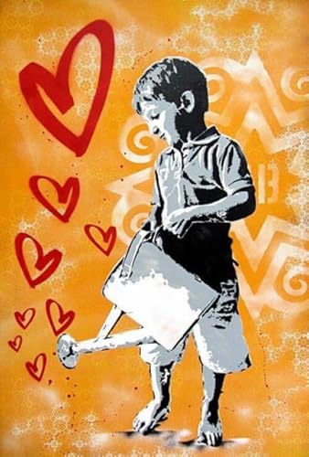 Heim-Dekoration - 1000 Teile Puzzle - Banksyss Street Art Graffiti - Für Erwachsene Personalisiert Herausforderung Spielzeug Gifts Sq129Zy CYQFEZ von CYQFEZ