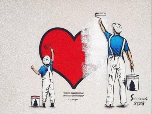 Heim-Dekoration - 1000 Teile Puzzle - Banksyss Street Art Graffiti - Für Erwachsene Personalisiert Herausforderung Spielzeug Gifts Sq130Zy CYQFEZ von CYQFEZ