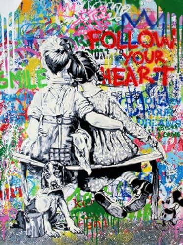 Heim-Dekoration - 1000 Teile Puzzle - Banksyss Street Art Graffiti - Für Erwachsene Personalisiert Herausforderung Spielzeug Gifts Sq131Zy CYQFEZ von CYQFEZ