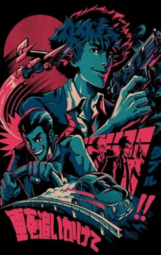 Japanese Animes Cowboyss Bebops Poster - Jigsaw 1000 Teile - Buntes - Lernspielzeug Für Kinder - Familie Stress Reduktion Spiele Kq75Zp von CYQFEZ