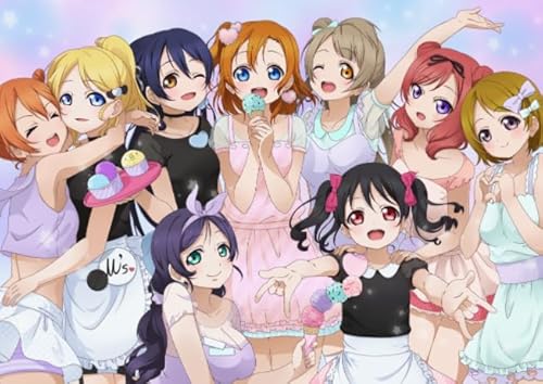 Japanese Animes LoveLive Posters - Puzzles 1000 Stück - Colourful - Lernspielzeug Für Kinder - Erwachsene Challenge Game Xw105Ap Japanese Animes LoveLive Posters - Puzzles 1000 Stück - Colourful - Lernspielzeug Für Kinder - Erwachsene Challenge Game Xw105Ap von CYQFEZ
