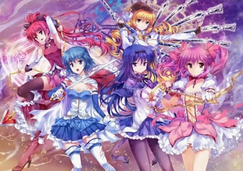 Japanese Animes Madokas Magicas Posters - 1000 Stück Puzzles - Lernspielzeug Für Kinder - Erwachsene Herausforderung Puzzle-Spiel - Wand Kunst Dekoration Xw197Ap Japanese Animes Madokas Magicas Posters - 1000 Stück Puzzles - Lernspielzeug Für Kinder - Erwachsene Herausforderung Puzzle-Spiel - Wand Kunst Dekoration Xw197Ap von CYQFEZ