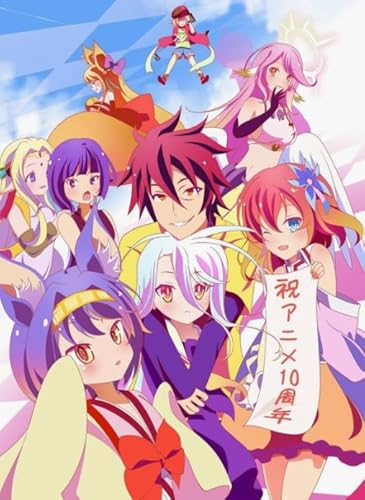 Jigsaw 1000 Teile,No Game No Life Poster,Lernspielzeug Für Kinder,Buntes Puzzle,Gedächtnis Kognition Spiele Kq53Zp Jigsaw 1000 Teile,No Game No Life Poster,Lernspielzeug Für Kinder,Buntes Puzzle,Gedächtnis Kognition Spiele Kq53Zp von CYQFEZ