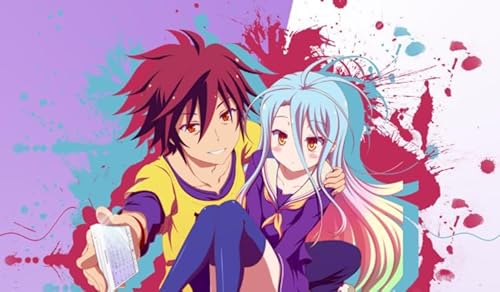 Jigsaw 1000 Teile,No Game No Life Poster,Lernspielzeug Für Kinder,Buntes Puzzle,Gedächtnis Kognition Spiele Kq55Zp Jigsaw 1000 Teile,No Game No Life Poster,Lernspielzeug Für Kinder,Buntes Puzzle,Gedächtnis Kognition Spiele Kq55Zp von CYQFEZ
