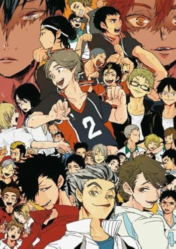 Jigsaw 1000 Teile - Haikyuu Poster Puzzle - Gedächtnis Kognition Spiele - Buntes - Lernspielzeug Für Kinder - Wand Kunst Dekoration - Puzzles Für Erwachsene Kq267Zp Jigsaw 1000 Teile - Haikyuu Poster Puzzle - Gedächtnis Kognition Spiele - Buntes - Lernspielzeug Für Kinder - Wand Kunst Dekoration - Puzzles Für Erwachsene Kq267Zp von CYQFEZ