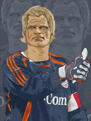 Jigsaw 1000 Teile - Soccer Kahns Art Poster - Gedächtnis Kognition Spiel - Familie Stress Reduktion Spiele - Wand Kunst Dekoration Kq187Zp von CYQFEZ