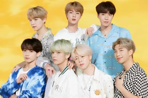 Korean Boyband Bang Group Band Singers Posters - Puzzles 1000 Piece - Lernspielzeug Für Kinder - Erwachsene Puzzle Challenge Spiel Xw306Ap von CYQFEZ