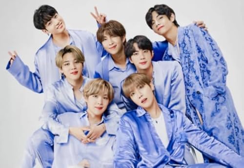 Korean Boyband Bang Group Band Singers Posters - Puzzles 1000 Piece - Lernspielzeug Für Kinder - Erwachsene Puzzle Challenge Spiel Xw307Ap von CYQFEZ