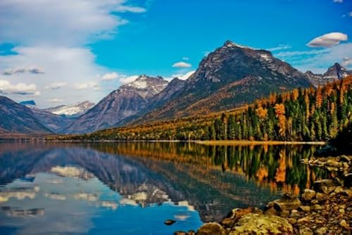 Lake and Mountain Landscapes, 1000 Pieces, Jigsaw Puzzle, Erwachsene Familie Educational Stationery Art Poster ,Wall Art Gifts FX364PV Lake and Mountain Landscapes, 1000 Pieces, Jigsaw Puzzle, Erwachsene Familie Educational Stationery Art Poster ,Wall Art Gifts FX364PV von CYQFEZ
