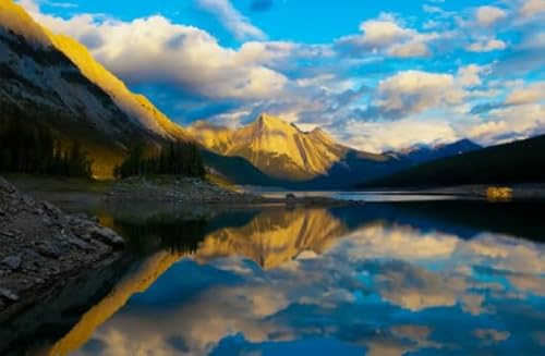 Lake and Mountain Landscapes, 1000 Stück, Jigsaw Puzzle, Erwachsene Familie Educational Stationery Art Poster ,Wall Art Gifts FX363PV Lake and Mountain Landscapes, 1000 Stück, Jigsaw Puzzle, Erwachsene Familie Educational Stationery Art Poster ,Wall Art Gifts FX363PV von CYQFEZ