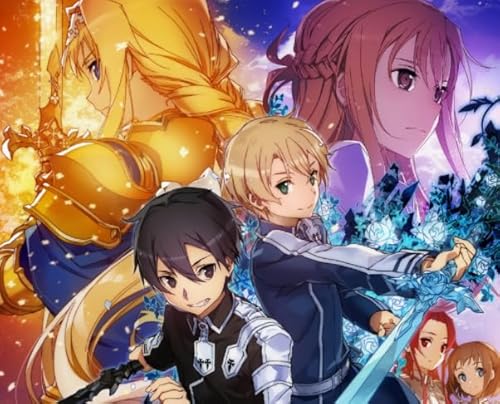 Puzles 1000 Stück - Japanese Animes Onlines Kirigaya Kazuto Art Poster - Lernspielzeug Für Kinder - Erwachsene Puzzle Challenge Spiel Xw341Ap Puzles 1000 Stück - Japanese Animes Onlines Kirigaya Kazuto Art Poster - Lernspielzeug Für Kinder - Erwachsene Puzzle Challenge Spiel Xw341Ap von CYQFEZ