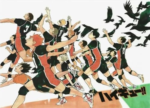 Puzzle 1000 Stück - Japanese Animes Haikyuu - Colour Jigsaw - Kinder's Educational Spielzeugs Puzzle Posters FX175PV Puzzle 1000 Stück - Japanese Animes Haikyuu - Colour Jigsaw - Kinder's Educational Spielzeugs Puzzle Posters FX175PV von CYQFEZ