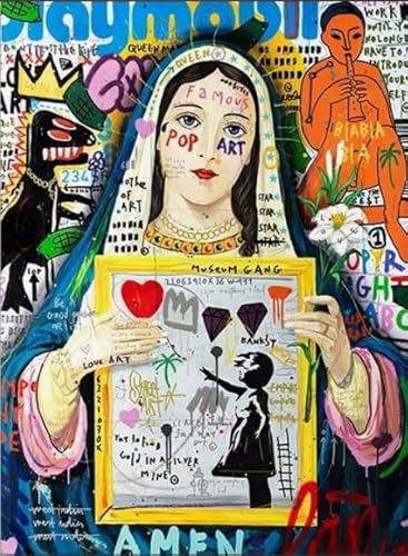 Puzzle 1000 Teile ,Street Art Graffiti Pictures Classic Art Paintings,Für Erwachsene Personalisiert Herausforderung Spielzeug,Buntes Unregelmäßiges Puzzle ,Zimmer Dekoration Gifts Sq279Zy CYQFEZ Puzzle 1000 Teile ,Street Art Graffiti Pictures Classic Art Paintings,Für Erwachsene Personalisiert Herausforderung Spielzeug,Buntes Unregelmäßiges Puzzle ,Zimmer Dekoration Gifts Sq279Zy CYQFEZ von CYQFEZ