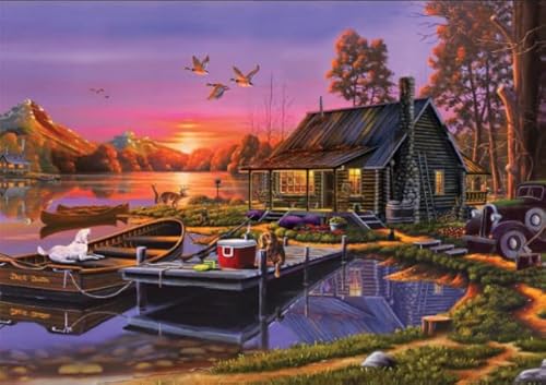 Puzzle 1000 Teile ,View of The Lake House Art Vintage Oil Painting ,Für Familie Stressabbau Spiele ,Buntes Unregelmäßiges Puzzle Gifts Sq177Zy CYQFEZ Puzzle 1000 Teile ,View of The Lake House Art Vintage Oil Painting ,Für Familie Stressabbau Spiele ,Buntes Unregelmäßiges Puzzle Gifts Sq177Zy CYQFEZ von CYQFEZ