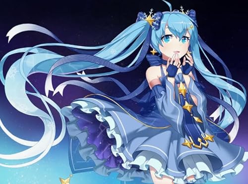 Puzzle 1000 Teile - Japanese Anime Hatsunes Poster - Lernspielzeug Für Kinder - Educational Puzzles - Buntes - Erwachsene Challenge Game Kq330Zp von CYQFEZ