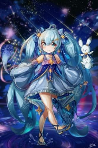 Puzzle 1000 Teile - Japanese Anime Hatsunes Poster - Lernspielzeug Für Kinder - Educational Puzzles - Buntes - Erwachsene Challenge Game Kq333Zp von CYQFEZ