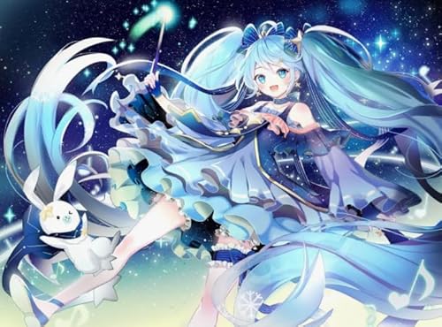 Puzzle 1000 Teile - Japanese Anime Hatsunes Poster - Lernspielzeug Für Kinder - Educational Puzzles - Buntes - Erwachsene Challenge Game Kq334Zp von CYQFEZ