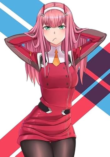 Puzzle 1000 Teile - Japanese Animes Franxx Poster - Dekompression Spielzeug - Familie Stress Reduktion Spiele -Puzzle Spiele Für Erwachsene Jugendliche Kq233Zp von CYQFEZ