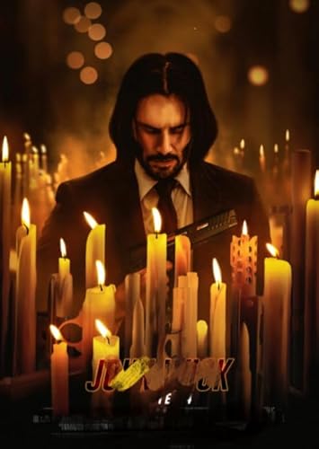 Puzzle - 1000 Teile - Johnss Wickss Classic Film Paintings Poster Art - Für Erwachsene Personalisiert Herausforderung Spielzeug - Zimmer Dekoration Gifts Sq252Zy CYQFEZ von CYQFEZ