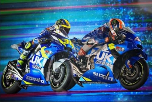 Puzzle 1000 Teile - Motoss Racings Art Pictures - Für Erwachsene Personalisiert Herausforderung Spielzeug - Zimmer Dekoration Gifts Sq155Zy CYQFEZ von CYQFEZ