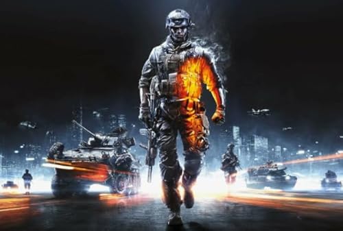 Puzzles 1000 Stück - Battlefields Posters - Erwachsene Stressabbau Spiel Kunst Bild Games Art Posters - Erwachsene Puzzle Challenge Spiel Xw71Ap von CYQFEZ