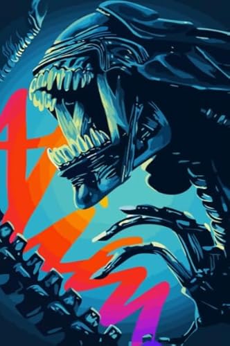 Puzzles 1000 Stück - Classic Flim Alienss Posters - Family Erwachsene Stressabbau Spiel Kunst Bild - Erwachsene Herausforderung Puzzle-Spiel Xw141Ap von CYQFEZ