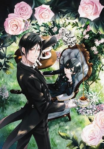Puzzles 1000 Stück - Japanese Animes Black Brinas Palencia Poster - Colourful - Familienspiele Zur Stressreduzierung - Puzzle Spielzeug Für Kinder Xw326Ap von CYQFEZ