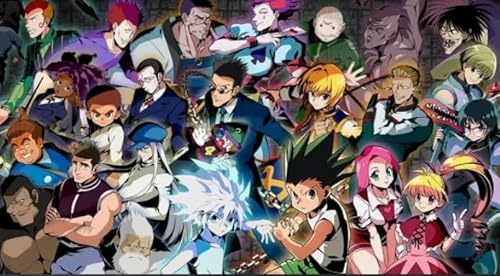 Puzzles 1000 Teile - Japanese Animes Gon.Freecss Hunterss Art Poster - Buntes - Lernspielzeug Für Kinder - Gedächtnis Kognition Spiel Kq210Zp von CYQFEZ