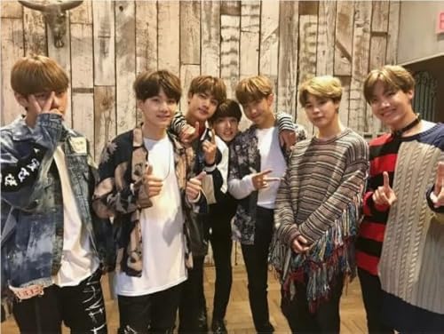 Rätsel 1000 Pcs, Korean Boyband Bang Bt S, Art Jigsaw Puzzle, Erwachsene Familie'S Educational Spielzeugs Posters FX509PV Rätsel 1000 Pcs, Korean Boyband Bang Bt S, Art Jigsaw Puzzle, Erwachsene Familie'S Educational Spielzeugs Posters FX509PV von CYQFEZ