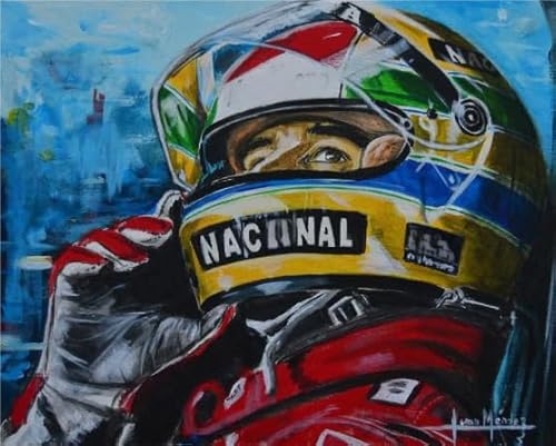 Rätsel 1000 Stück - Racing F1 Wall Art Picture - Colourful Abstract Jigsaw - Fun Spiel Spielzeug Educational Spiel for Erwachsene Posters FX25PV von CYQFEZ