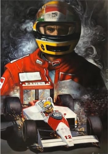 Rätsel 1000 Stück - Racing F1 Wall Art Picture - Colourful Abstract Jigsaw - Fun Spiel Spielzeug Educational Spiel for Erwachsene Posters FX31PV von CYQFEZ