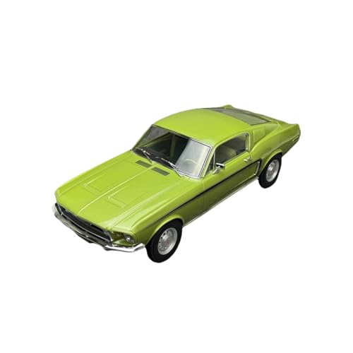 CYQOCD Mini Auto Spielzeug 1/12 Für Ford Mustang Fastback GT 1968 Legierung Automodell Grün Statische Anzeige Schlafzimmer Dekoration Wohnkultur CYQOCD Mini Auto Spielzeug 1/12 Für Ford Mustang Fastback GT 1968 Legierung Automodell Grün Statische Anzeige Schlafzimmer Dekoration Wohnkultur von CYQOCD