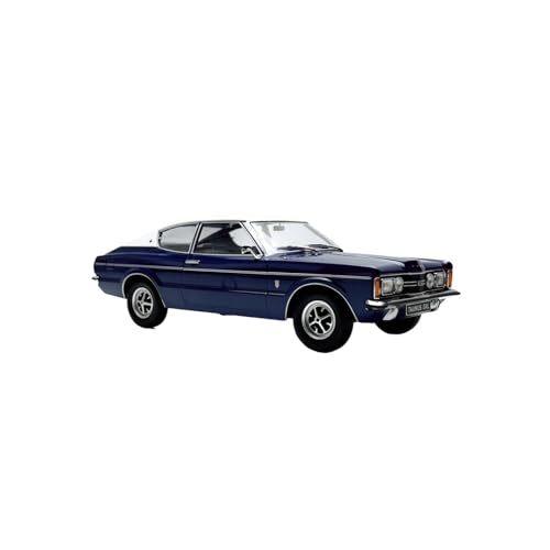 CYQOCD Mini Auto Spielzeug 1/18 Für Ford Taurus Taunus GXL Coupe Maßstab Legierung Automodell Kleines Druckgussspielzeug Blau Sammler Wohnkultur von CYQOCD