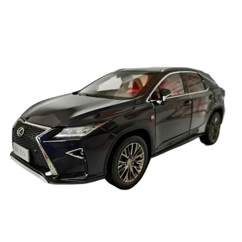 CYQOCD Mini Auto Spielzeug 1/18 Für Lexus RX200T SUV Automodell Simulation Legierung Spielzeug Fahrzeugsammlung Nostalgische Souvenirs Wohnkultur(Black) von CYQOCD