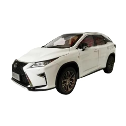 CYQOCD Mini Auto Spielzeug 1/18 Für Lexus RX200T SUV Automodell Simulation Legierung Spielzeug Fahrzeugsammlung Nostalgische Souvenirs Wohnkultur(White) von CYQOCD