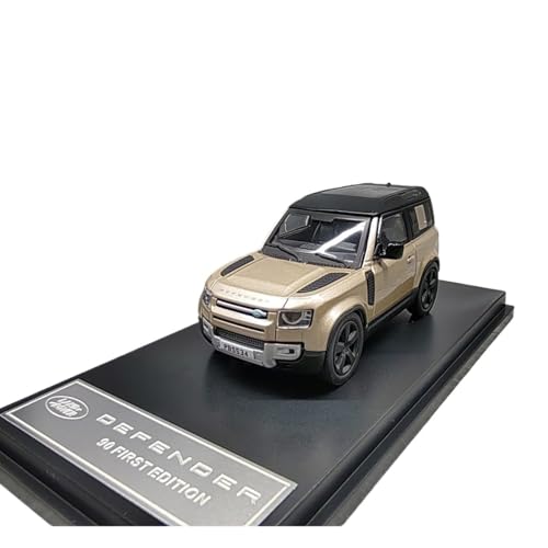 CYQOCD Mini Auto Spielzeug 1/64 Für Land Rover 90 Braun Legierung Auto Modell Versiegelt Designs Innen Dekoration Überraschung Spielzeug Wohnkultur von CYQOCD