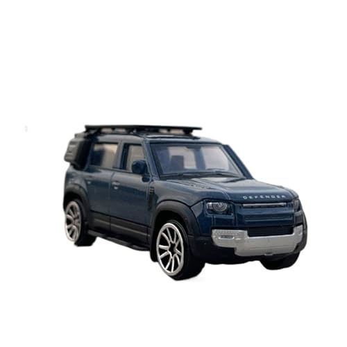 Mini Auto Spielzeug 1/64 Für Land Rover Defender 110 Maßstab Legierung Auto Modell Szene Simulation Spiel Off-Road Spielzeug Fahrzeug Wohnkultur(Blue) von CYQOCD