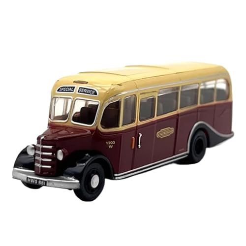 CYQOCD Mini Auto Spielzeug 1:120 Für 120OB001 Bus Legierung Automobil Modell Metall Spielzeug Sammlung Klassische Farben Braun Wohnkultur von CYQOCD