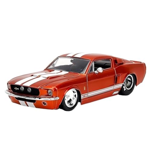 CYQOCD Mini Auto Spielzeug 1:24 Für Shelby GT500 1967 Legierung Statische Auto Modell Männer Frauen Teenager Fahrzeuge Fans Souvenir Geschenk Wohnkultur von CYQOCD