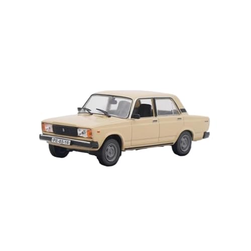 CYQOCD Mini Auto Spielzeug 1:43 Für Lada 2105 Legierung Oldtimer-Modell Spielzeugsammlung Miniatur Statisches Modell Ornament Gelb Wohnkultur von CYQOCD