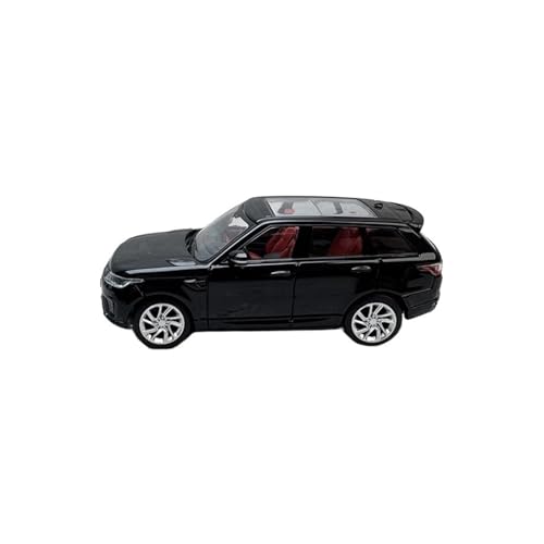 CYQOCD Mini Auto Spielzeug 1:64 Für Land Rover Range Sport 2018 Legierung Schwarz Auto Modell Reise Fahrzeug Sammlung Wohnkultur von CYQOCD