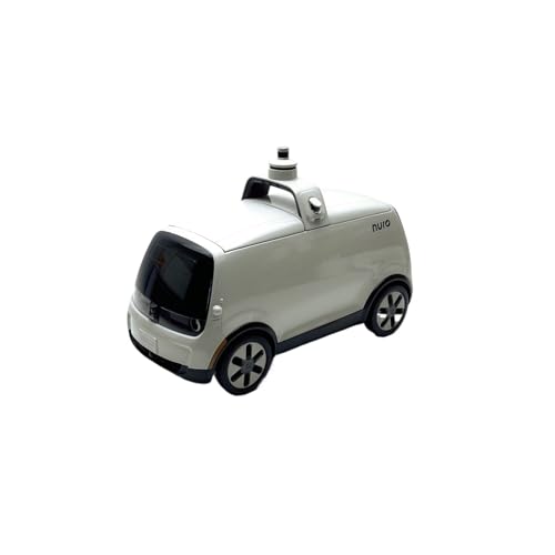 Mini Auto Spielzeug 1/12 Für NURO Logistics Intelligent Distribution Vehicle Alloy Geschlossenes Fahrzeugmodell Sammlerstück Wohnkultur von CYQOCD