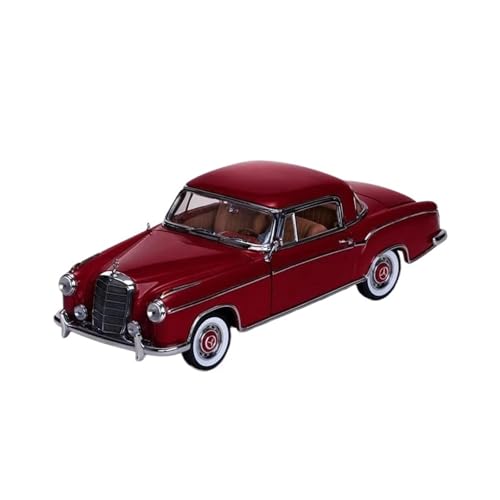 Mini Auto Spielzeug 1/18 Für 1958 220 SE Coupé Simulation Legierung Auto Druckguss Spielzeug Statische Rot Vintage Modell Dekoration Wohnkultur von CYQOCD