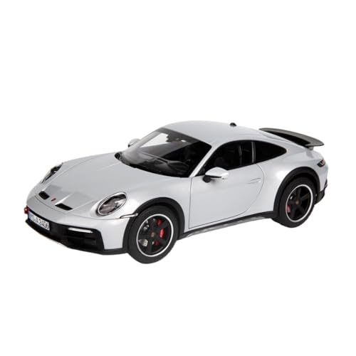 Mini Auto Spielzeug 1/18 Für 911 Dakar 2023 Legierung Silber Auto Modell Dekorative Modell Für Sammlung Statische Modell Wohnkultur von CYQOCD